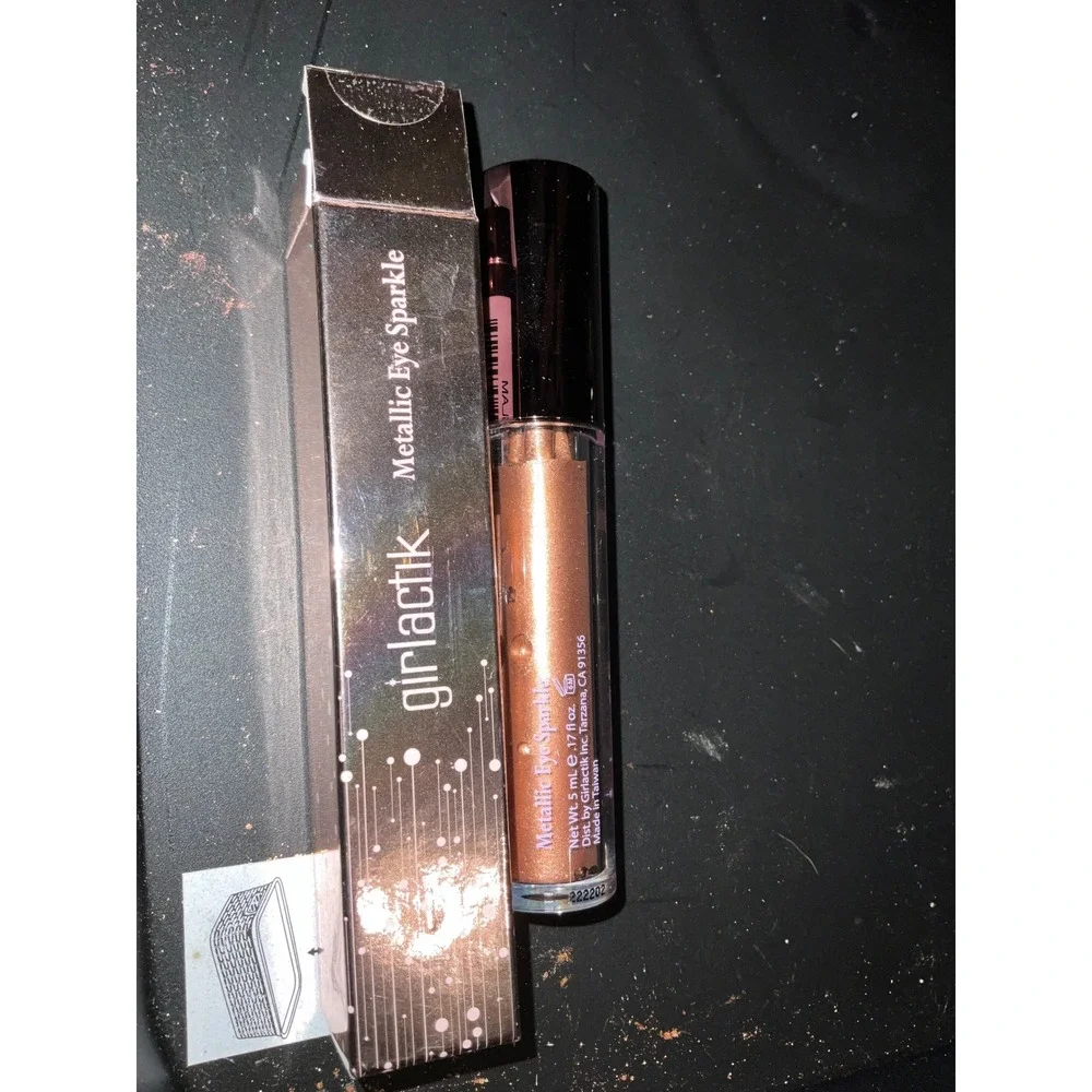 Girlactik Metallic Eye Sparkle Glam Liquid Eyeshadow Shimmer High Shine NIB